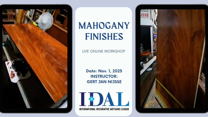 Precious Mahogany Finishes